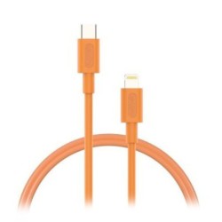 Cable NUBBEH USB-C/Lightning 1m Naranja (NBTCABLCLO1)
