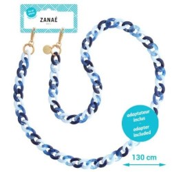 Cadena ZANAÉ Lady Chatterley 130cm Azul (19420)