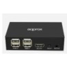 Conmutador Approx KVM 4K 2xHDMI 3xUSB (APPKVHDMI2PV2)