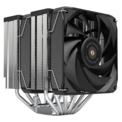 Ventilador Mars Gaming ARGB PWM 2x120mm Negro (MCPUXU6)