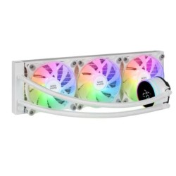 Ref. Líq. Mars Gaming 3x120mm FRGB Blanca (MLLCD360W)