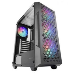 Caja Mars Gaming FRGB ATX mATX Mini-ITX Negra (MCGEO)