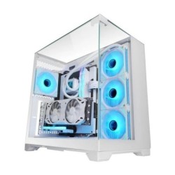 Caja Mars Gaming ATX mATX Mini-ITX Blanca (MCVISIONW)