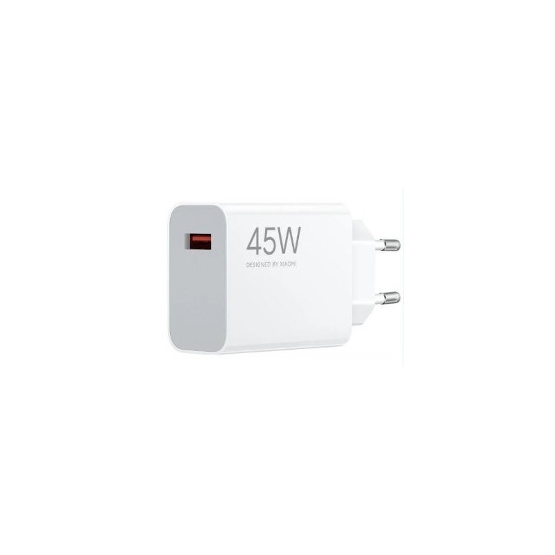 Cargador de Pared XIAOMI 45W 1xUSB-A Blanco (BHR07SLEU)