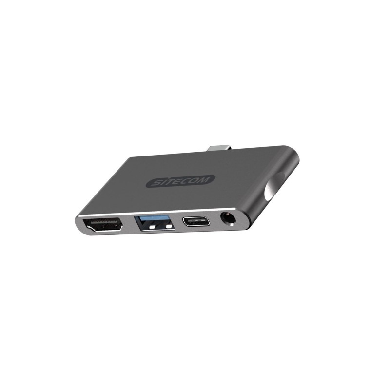 Adaptador Sitecom USB-C a USB-A/PD/HDMI/Audio (CN-392)