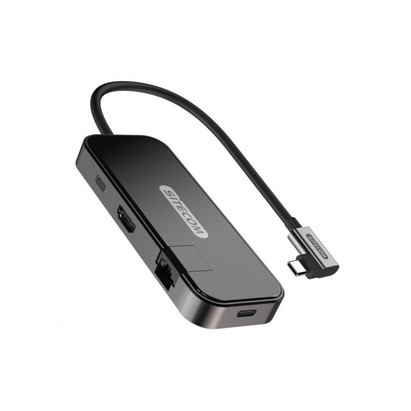 Adaptador Sitecom USB-C a USB-A/C PD/HDMI/RJ45 (CN-394)