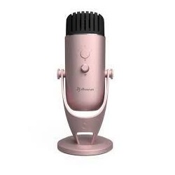 Micrófono Sobremesa AROZZI USB Rosa (COLONNA-ROSEGOLD)