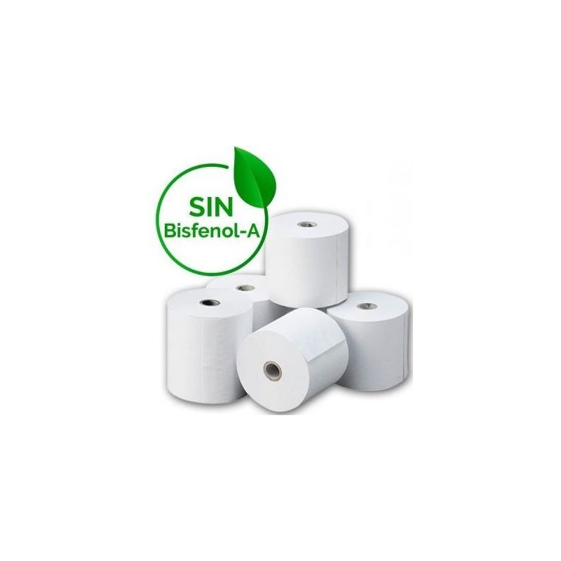 Rollo de Papel Térmico Approx 80x80mm 10U (CYT8080BPA)