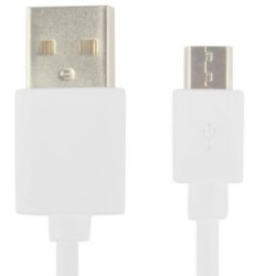 Cable CONCEPTRONIC USB 2.0 a mUSB 1m Blanco(CTUSBANDRW)