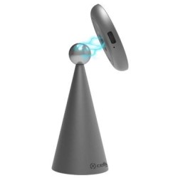 Soporte Carga Inalámbrica CELLY 15W Plata MAGSTANDCHARG