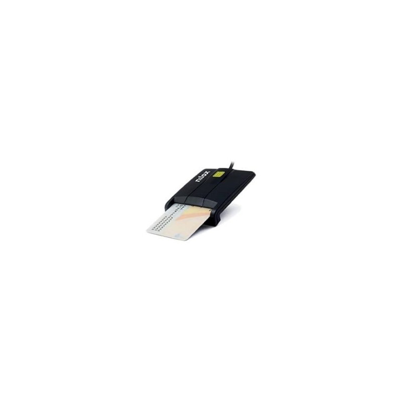 Lector de Tarjetas NILOX DNIe USB 2.0 Negro (NXLD001)