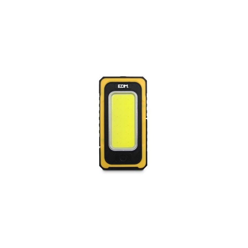 Linterna EDM LED Solar 750L 10W Gancho e Imán (36126)