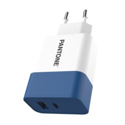 Cargador Pared PANTONE 15W 1xUSB-A 1xUSB-C (PT-PDAC02N)