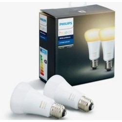 Bombilla Philips LED E27 806L 60W Pack 2 (9290013235D)