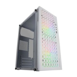 Caja Mars Gaming FRGB mATX Mini-ITX Blanca (MCCOREW)