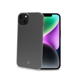 Funda CELLY iPhone 15 Transparente (HEXAGEL1053WH)