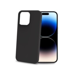 Funda CELLY Cromo 6.1in iPhone 15 Pro Negra(CROMO1054BK)