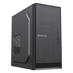 Caja UNYKA AERO C12 V1 2xUSB 3.0 mATX Negra (UK52116)