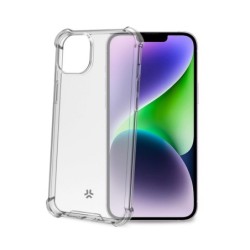 Funda CELLY Armor iPhone 15+ Transparente (ARMOR1055WH)