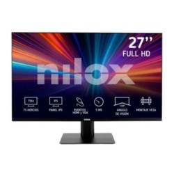 Monitor NILOX 27in IPS FHD VGA HDMI Negro (NXM27FHD11)