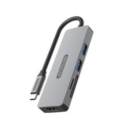 Docking Sitecom 5en1 USB-C a HDMI/USB-A/SD (CN-5501)