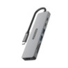 Docking Sitecom 7en1 USB-C a HDMI/USB-A/C/SD (CN-5504)