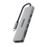 Docking Sitecom 7en1 USB-C a HDMI/USB-A/C/SD (CN-5505)