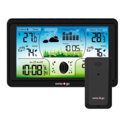 Estación Meteorológica SWISS GO MT-100 USB (SWI600502)