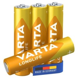 Pilas Varta Longlife AAA Blister 4 (4103101414)