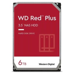 Disco WD Red Plus 3.5in 6Tb SATA3 256Mb (WD60EFPX)