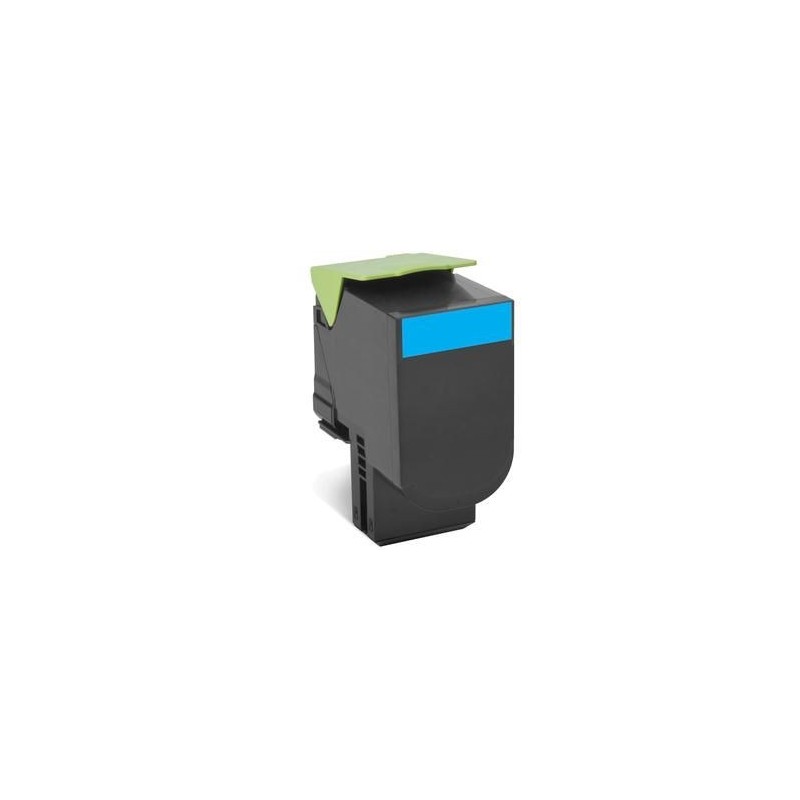 Toner Lexmark 802HC Cian 3000 páginas (80C2HC0)