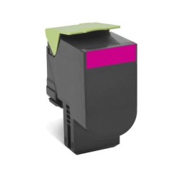 Toner Lexmark Laser 802SM Magenta 2000 pág (80C2SM0)