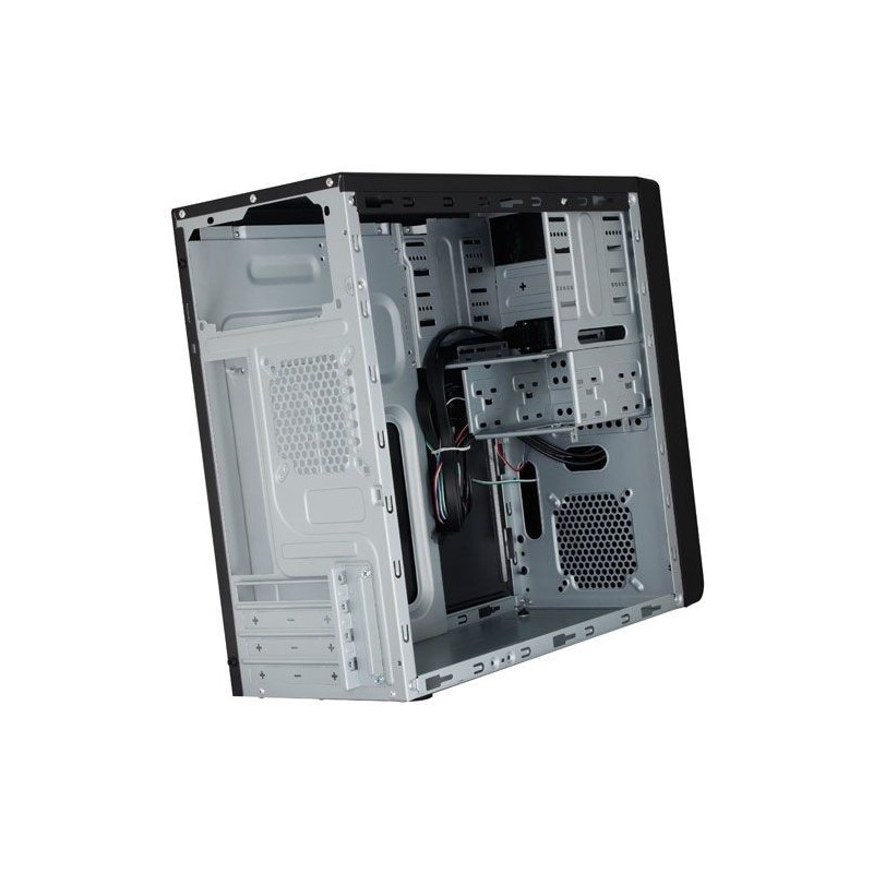 Caja UNYKA UK6023 QUAD 500W USB2/3 mATX Negra (51992)