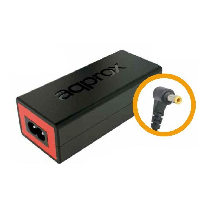 Cargador Approx 90W Toshiba/Asus Negro/Rojo (APPA02)