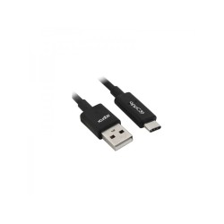 Cable Approx USB-A/M a USB-C/M 1m Negro (APPC39)