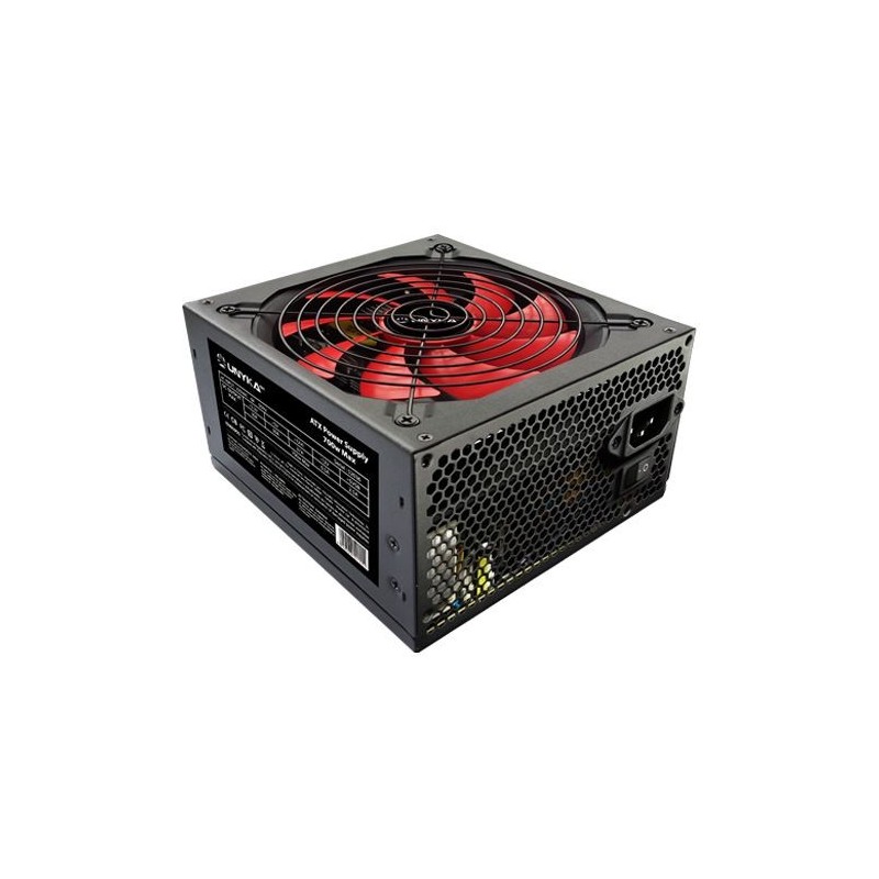 Fuente Gaming UNYKA ATX 700W PFC 140mm Negra (52036)