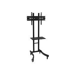 Soporte TV Approx Suelo Ruedas 30in-55in Negro (APPST05)