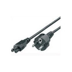 Cable EQUIP Schuko/M a C5/H 1.8m Negro (EQ112150)