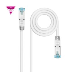 Latiguillo Nanocable Cat7 30cm Blanco(10.20.1700-L30-W)