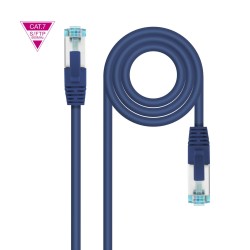 Latiguillo Nanocable Cat.7 SFTP 1m Azul (10.20.1701-BL)