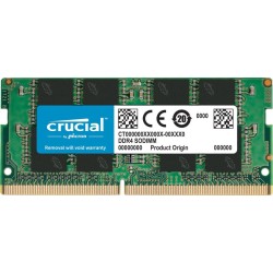 Módulo CRUCIAL DDR4 8Gb 3200MHz SODIMM (CT8G4SFRA32A)
