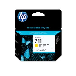 Tinta HP DesignJet 711 Amarillo Pack 3 29ml (CZ136A)