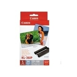 Pack Canon Tinta KL-36IP/36 hojas 89x119mm (7738A001)