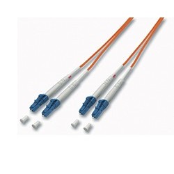 Equip LC/LС 62.5/125μm 2.0m cable de fibra optica 2 m OM1 Naranja