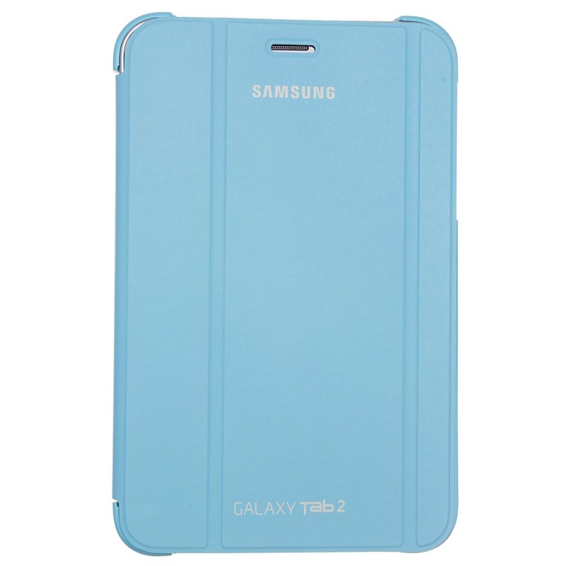 Funda Samsung 7in Polipiel Tab 2 Azul (EFC-1G5SLECSTD)