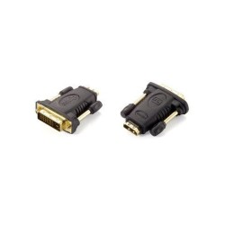Adaptador EQUIP HDMI/H a DVI/M Negro (EQ118908)