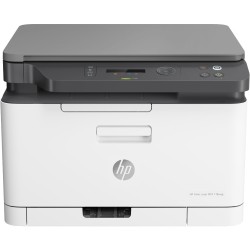 Multif HP Laser 178nw A4 Color Gris/Blanca (4ZB96A)