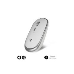 Ratón SUBBLIM Óptico RF 1600dpi Plata (SUBMO-RFM0001)