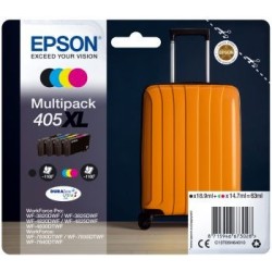 Tinta Epson 405 XL Pack Negro/Tricolor (C13T05H64010)