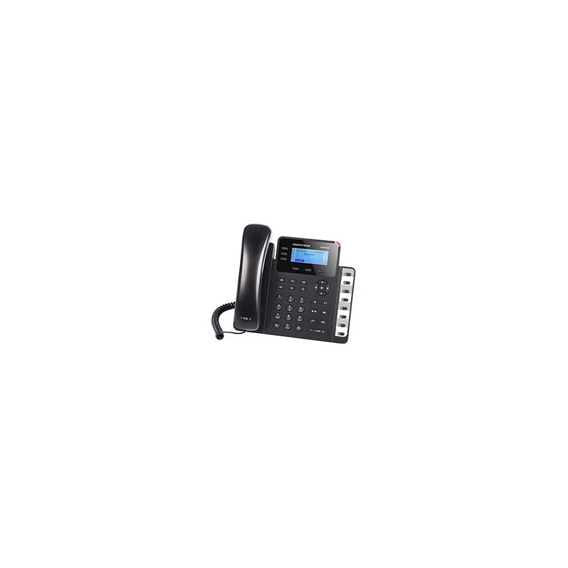 Teléfono IP GrandStream 3 Líneas Negro/Gris (GXP1630)